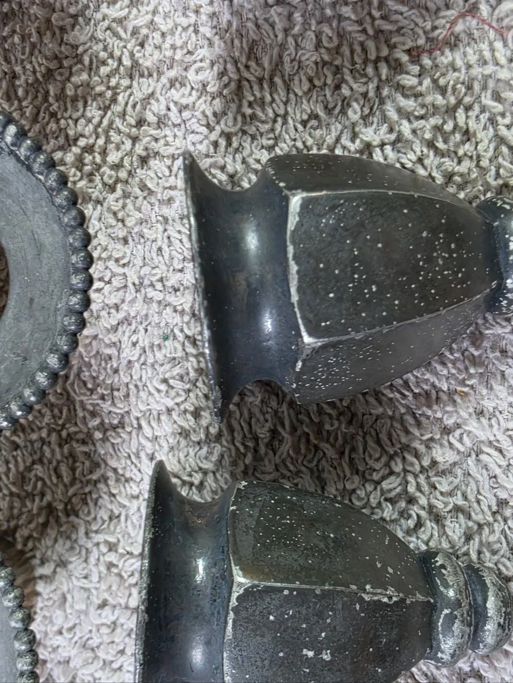 Vintage Screw In Candle Holders Set Of Four